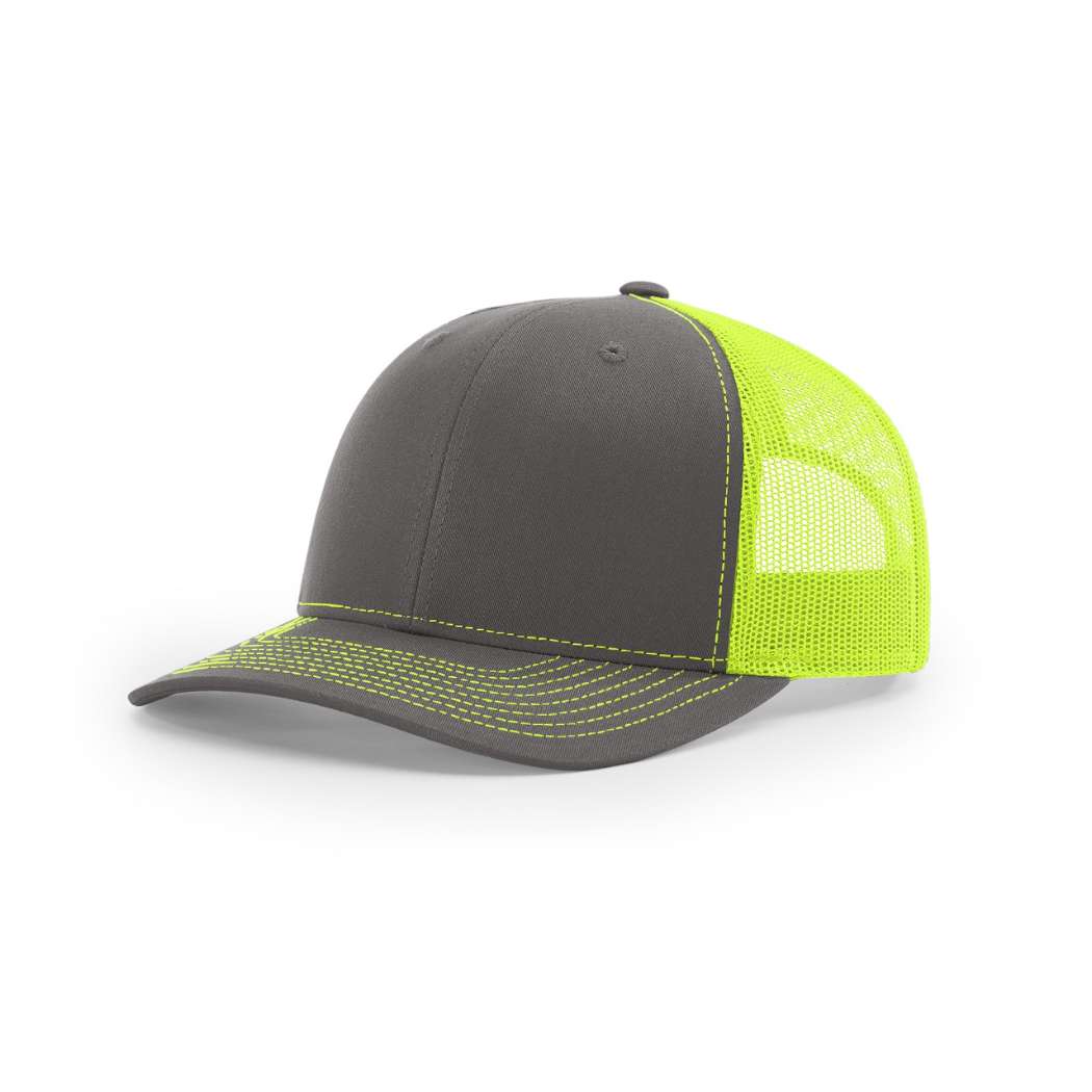 Charcoal/Neon Yellow - Richardson 112