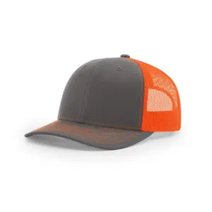Charcoal/Neon Orange - Richardson 112