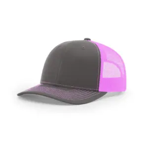 Charcoal/Neon Pink - Richardson 112