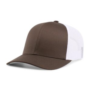 Brown/White - Pacific Headwear 104C