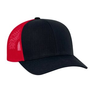 Navy/Red - Pacific Headwear 104C