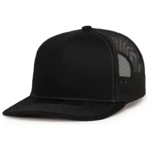 Black/Graphite - Pacific Headwear 104S