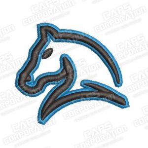 1062 - Caballo cabeza de perfil 3D