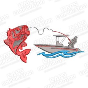 1072 - Pescando en lancha