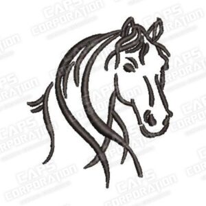 1073 - Caballo de perfil