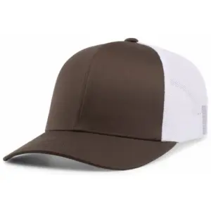 Brown/White - Pacific Headwear 104C