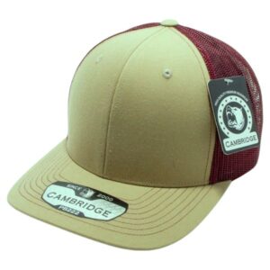Khaki/Burgundy - Pitbull Cambridge PB222