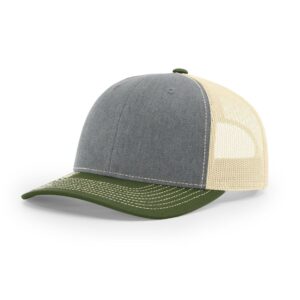Heather Grey/Birch/Army Olive - Richardson 112